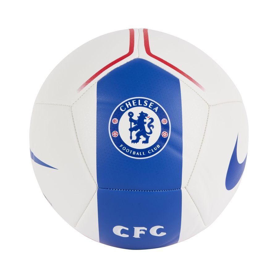 Chelsea Football Pitch - White/Game Royal/Speed Red - Men's-SoccerKits Hub | Buy Soccer Jerseys Online